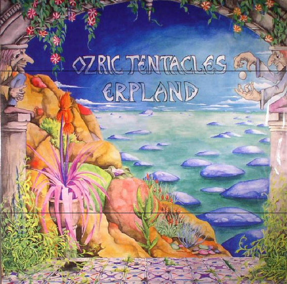 Ozric Tentacles- erpland, LP Vinyl, 1990 Madfish Snapper Records SMALP 962,