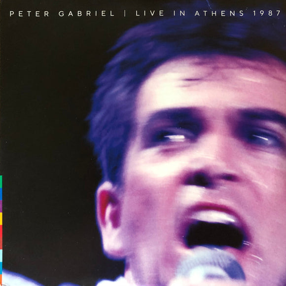 Peter Gabriel- live in athens 1987, LP Vinyl, 2020 Caroline/Realworld Records PGLPR 18,