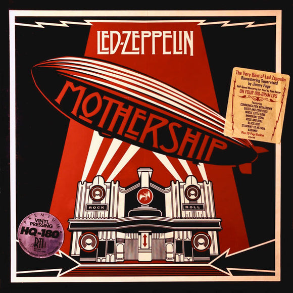 Led Zeppelin- mothership, LP Vinyl, Atlantic Records R1-344 700,