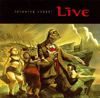 Live- throwing copper, LP Vinyl, 1994 Radio Active Records RAR 10997,