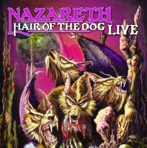 Nazareth- hair of the dog (live), LP Vinyl, 2008 Zyx Records GCR 20030-1,