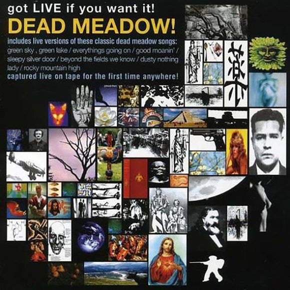 Dead Meadow!- got live if you want it!, LP Vinyl, 2002 Bomp! Records EVIL 7-1,