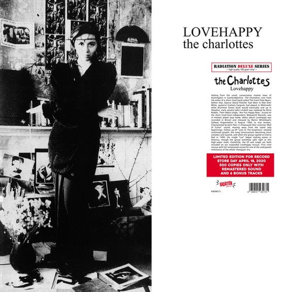 Charlottes- lovehappy, LP Vinyl, 2020 Radiation Records RAD 8015,