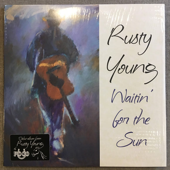 Rusty Young- waitin' for the sun, LP Vinyl, 2017 Blu Elan Records BER 1052 LP,
