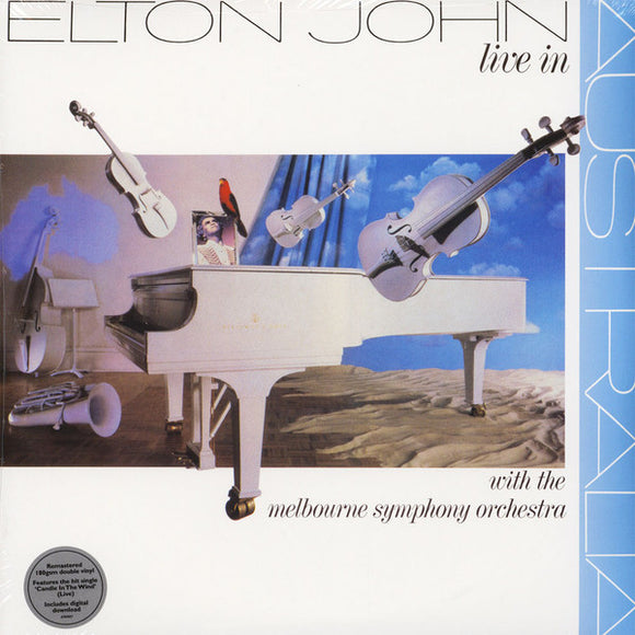 Elton John- live in australia, LP Vinyl, 2018 Mercury Records 678 585-7,
