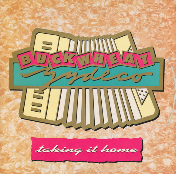 Buckwheat Zydeco- taking it home, LP Vinyl, 1988 Island Records 790 968-1,