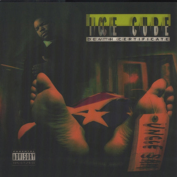 Ice Cube- death certificate, LP Vinyl, 1991/2015 Priority Records 471 280-3,