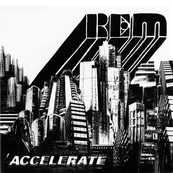 REM- accelerate, LP Vinyl, 2008 Warner Records 418 620-1,