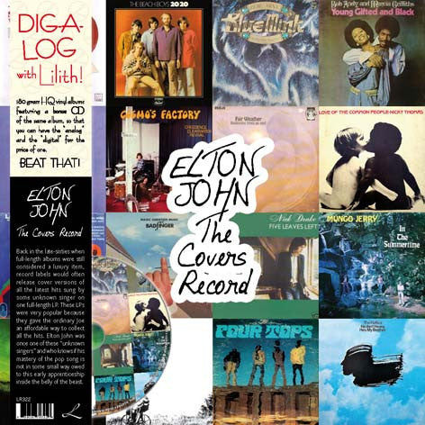 Elton John- the covers record, LP Vinyl, 2010 Lilith Records LR 322,