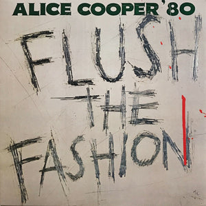 Alice Cooper- flush the fashion, LP Vinyl, 1980/201? Warner Records 978 607-5,
