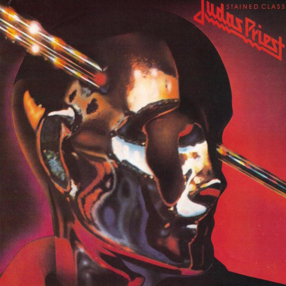 Judas Priest- stained calss, LP Vinyl, 2017 Epic/Legacy Records 539 079-1,