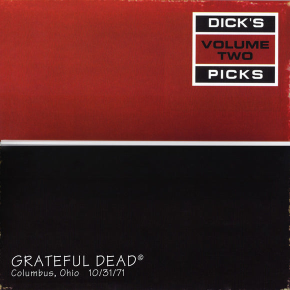 Grateful Dead- dick's and pick's vol. 2, LP Vinyl, 2012 Brookvale Records BRKV 220,
