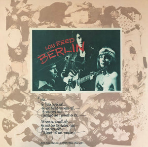 Lou Reed- berlin, LP Vinyl, 1973/2016 RCA Records 534 905-1,