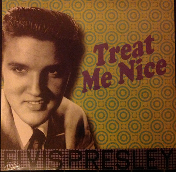 Elvis Presley- treat me nice, LP Vinyl, 2017 Dom Disques Records ELV 305,