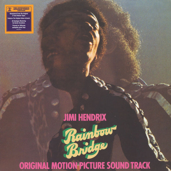 Jimi Hendrix- rainbow bridge (Soundtrack), LP Vinyl, 2014 Sony Legacy Records 309 642-1,