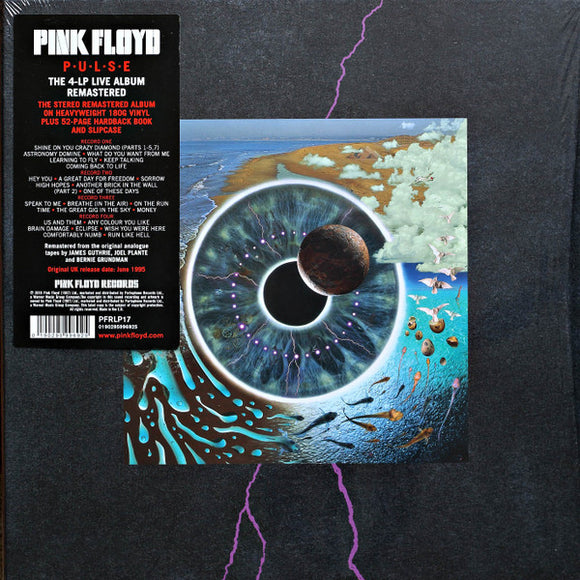 Pink Floyd- pulse, LP Vinyl, 2018 Pink Floyd Music Records PFRLP 17,