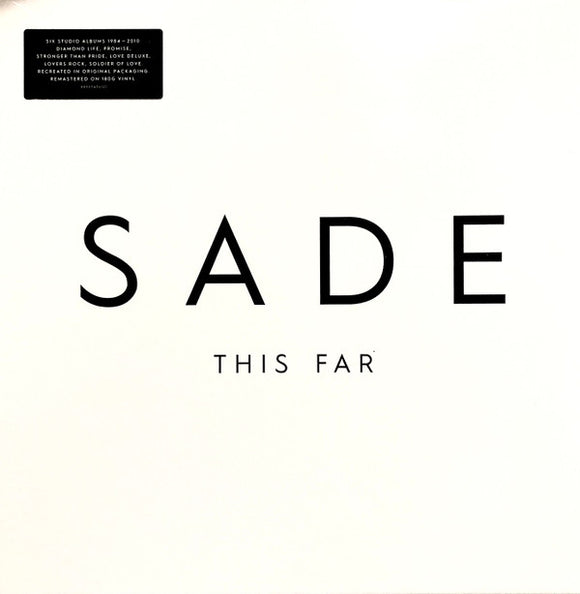Sade- this far, LP Vinyl, 2020 Sony Epic Records 545 612-1,