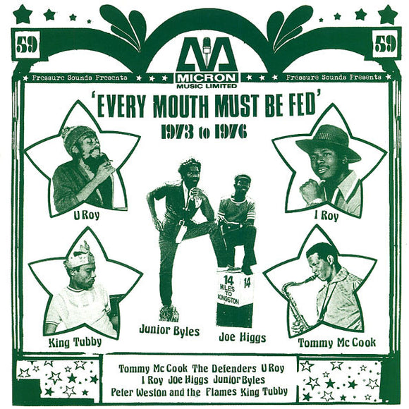 Various: Every Mouth Must Be Fed, LP Vinyl, 2008 Pressure Sounds Records PSLP 59,