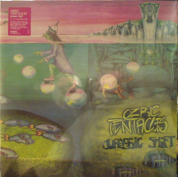 Ozric Tentacles- jurassic shift, LP Vinyl, 1993/2013 Madfish Snapper Records SMALP 955,