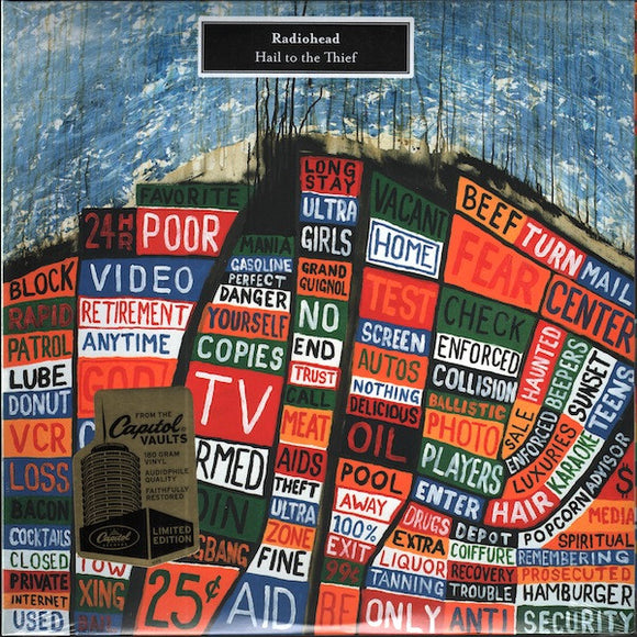 Radiohead- hail to the thief, LP Vinyl, 2003 EMI Records 584 543-1,