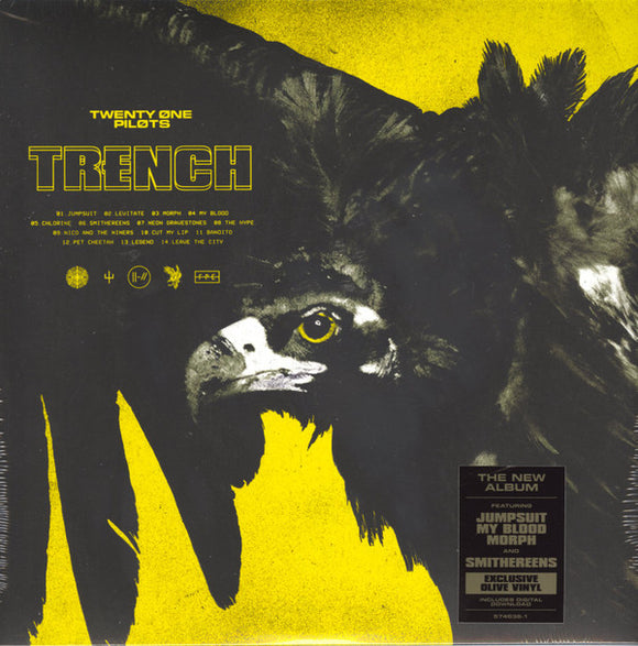 Twenty One Pilots- trench, LP Vinyl, 2018 Fueled By Ramen Records 86546-9,