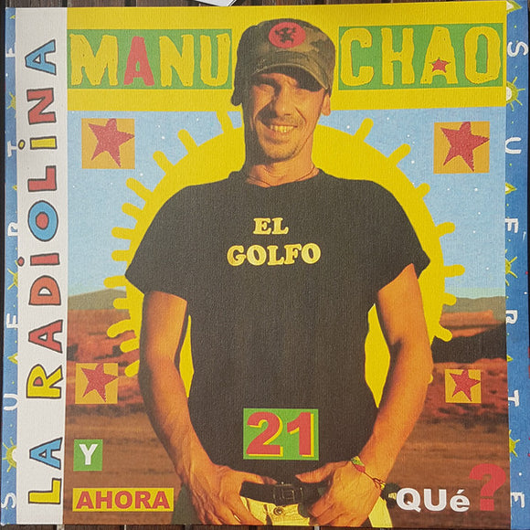 Manu Chao- la radiolina, LP Vinyl, 2007 Radio Bemba Records BEC 5772129,