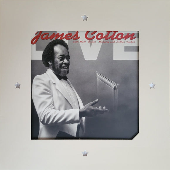 James Cotton- live at antone's nightclub, LP Vinyl, 2015 New West Records 3502-1,