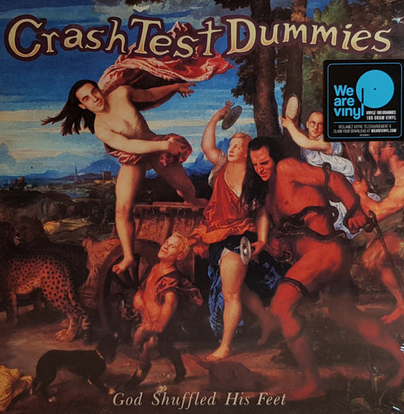 Crash Test Dummies- god shuffled his feet, LP Vinyl, 1993/2018 Sony Arista Records 588 991-1,