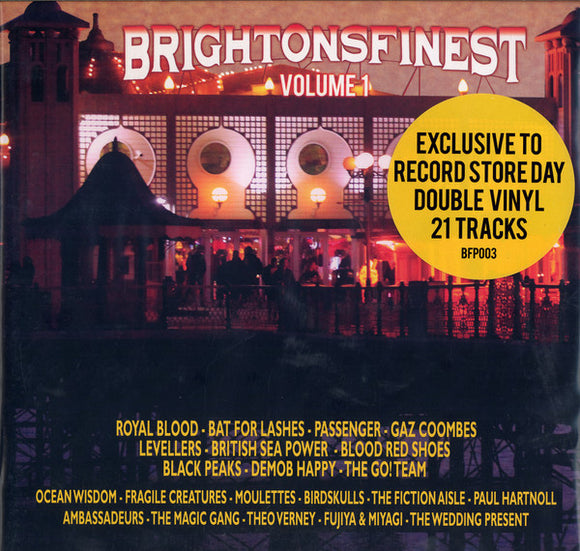 Various: Brightons Finest vol. 1, LP Vinyl, 2016 Brightons Finest Presents Records BFP 003,