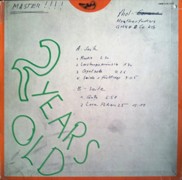 Xhol- motherfuckers gmbh & co kg, LP Vinyl, 2008 Wah Wah Records LPS 054,
