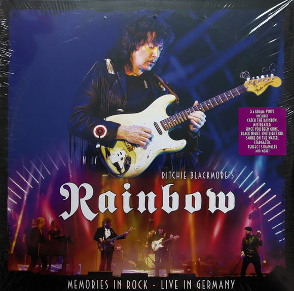 Rainbow (Ritchie Blackmore)- memories in rock/live in germany, LP Vinyl, 2016 Eagle Records 041 657-2,