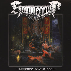 Hammercult- legends never die, LP Vinyl, 2016 Steamhammer Records SPV 27047-1 LP,