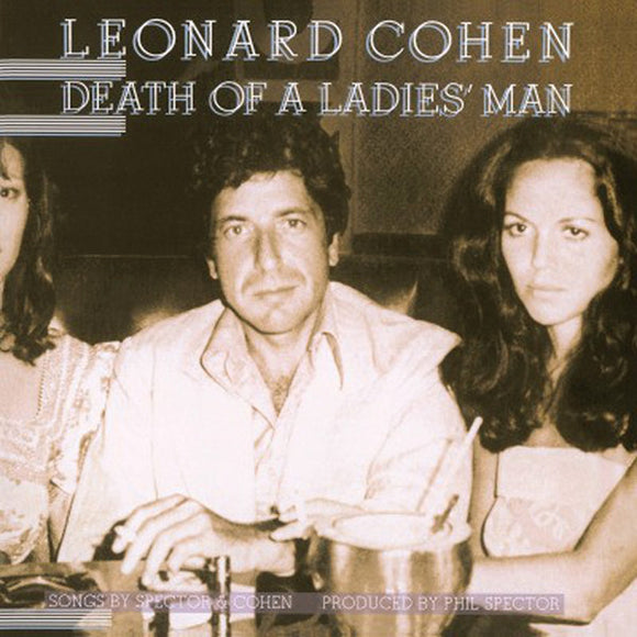 Leonard Cohen- death of a ladies' man, LP Vinyl, 1977/201? Sony Columbia Records 43538-1,
