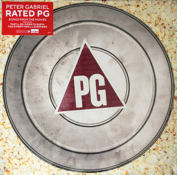 Peter Gabriel- rated pg (sogs from the movies), LP Vinyl, 2019 Caroline/Realworld Records PGLPS 19,