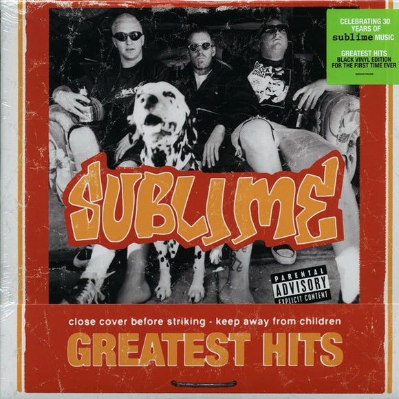 Sublime- greatest hits, LP Vinyl, 2016/2018 Geffen/Skunk Records 79553-6,