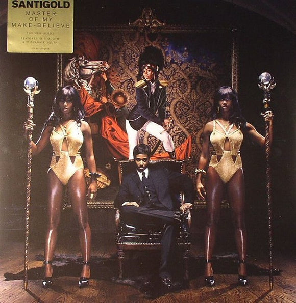 Santigold- master of my make-believe, LP Vinyl, 2012 Atlantic Lizard King Records 514 240-8,