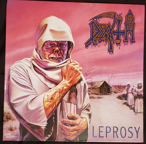 Death- leprosy, LP Vinyl, 1988/2017 Relapse Perseverance Records RLP 767 228-1,