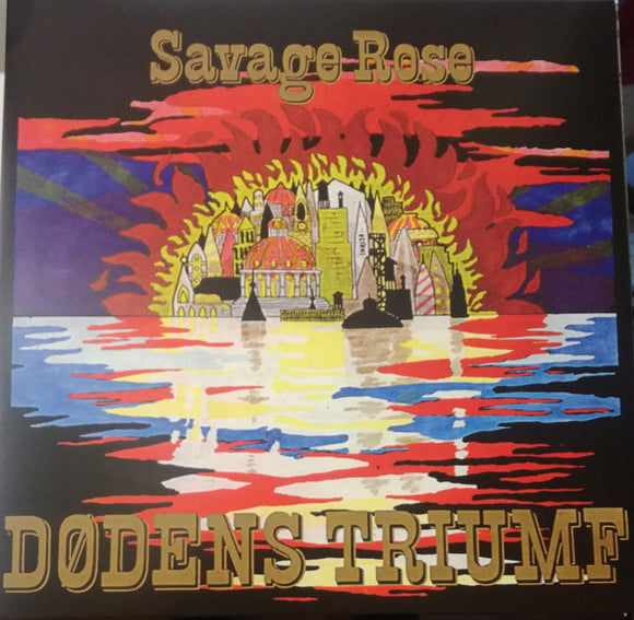 Savage Rose- dodens triumf, LP Vinyl, 2019 Target Records 1903 LP,